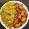 'Chilli Paneer with Fried Rice/Noodles