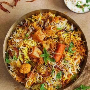 Vegetable Dum Biryani